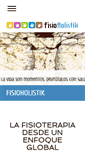 Mobile Screenshot of fisioholistik.com